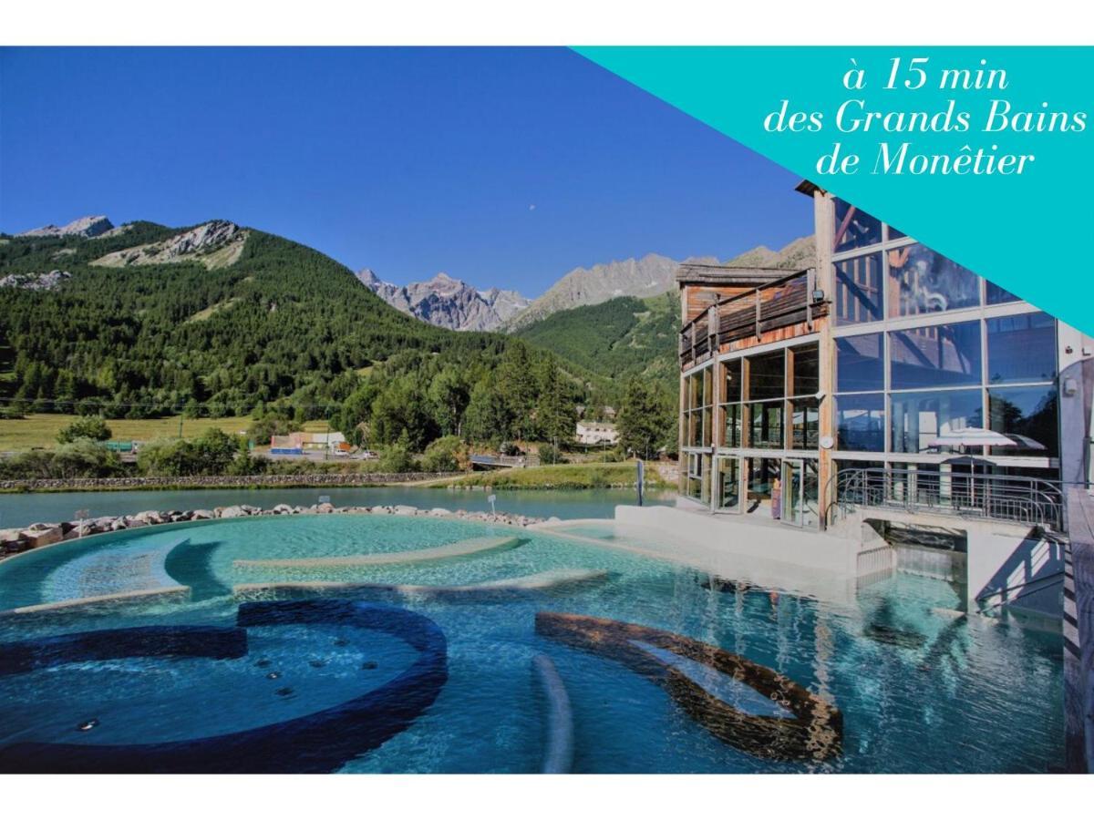 La Galleanne Studio Agreable Et Chaleureux Briancon  Bagian luar foto