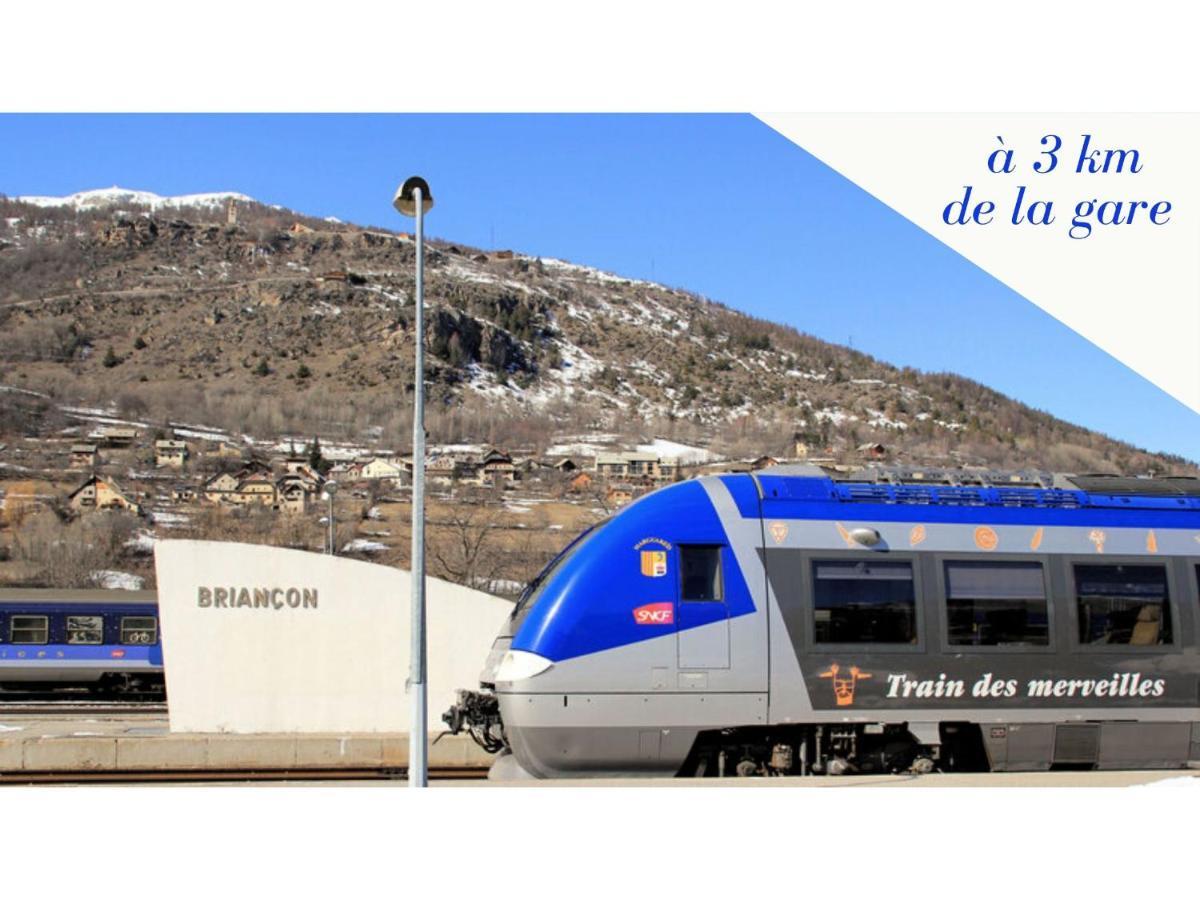 La Galleanne Studio Agreable Et Chaleureux Briancon  Bagian luar foto
